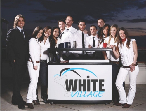 white village bar catering
