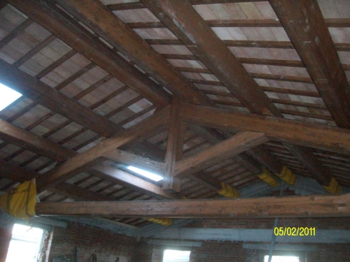 tetti in legno