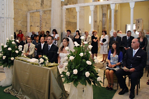foto di matrimonio in chiesa