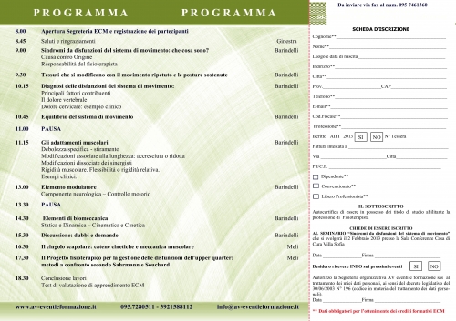 AV EVENTI E FORMAZIONE SAS Scuole e formazione Catania