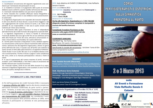 Editoria, arte, cultura e formazione Catania