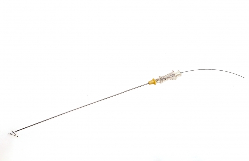 Sinurep -Breast localization needle for non palpable mammary lesions