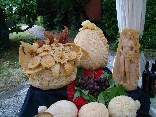 sculture di verdura