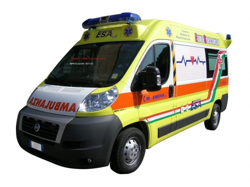 Esterno ambulanza