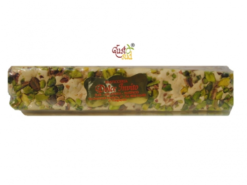 Torrone bianco al pistacchio
