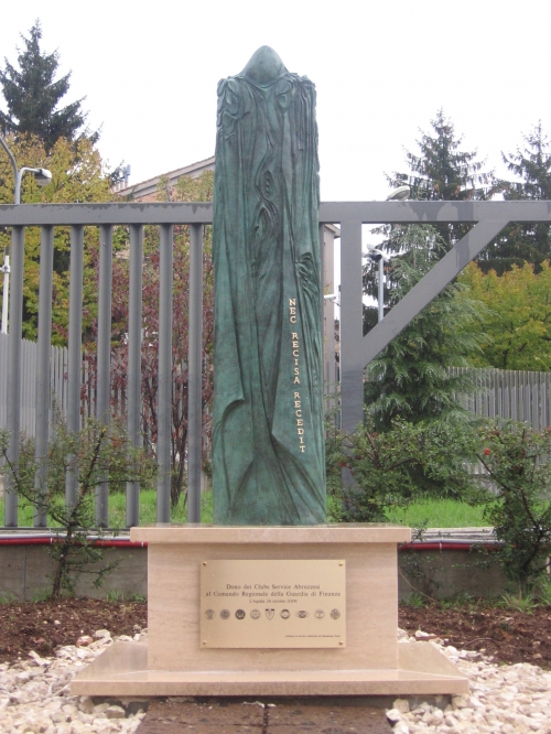 monumento in bronzo fusione a cera persa