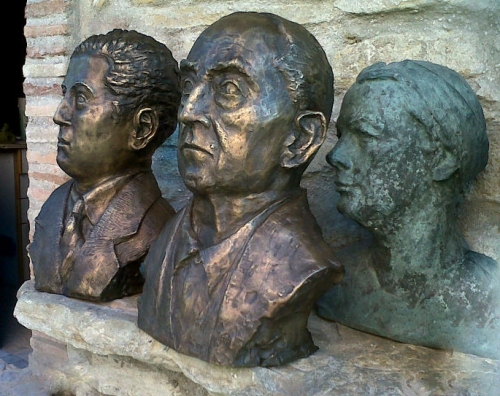 busti in bronzo fuso a cera persa