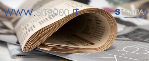 Inserimento in stampa, giornalieri, quotidiani, settimanali.
