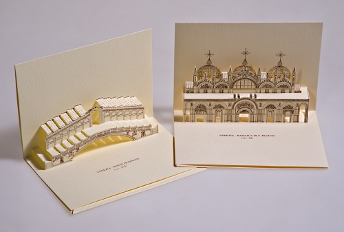 Monumenti di Venezia - Cartoline 3D pop-up (Brevetto N° 1263347)