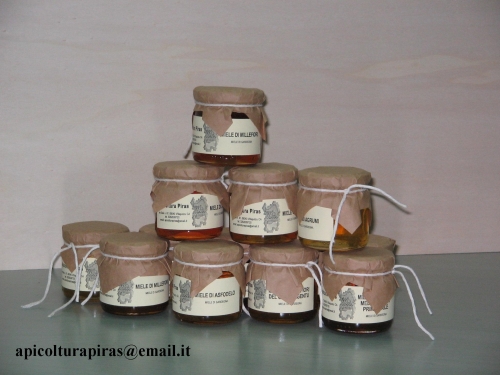 Campionatura assortita mieli
