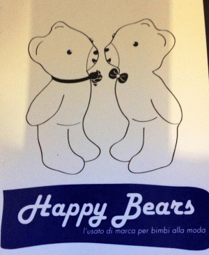 abbligliamento di marca usato per bimbi alla moda HAPPY BEARS