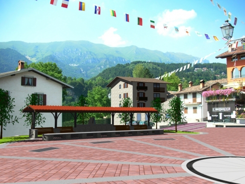 Fotoinserimento riqualificazione urbana
