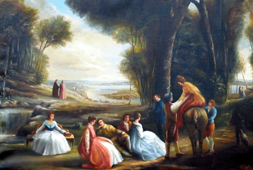 Spunti e particolari di Watteau