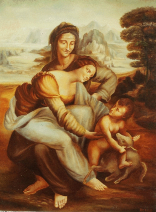 Sant'Anna, Maria e il Bambino