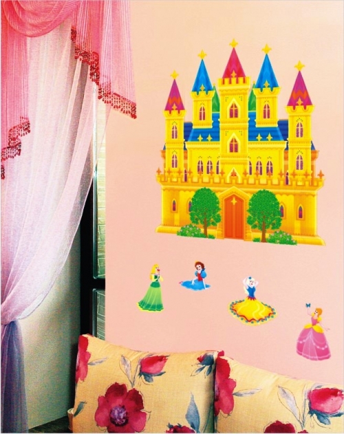 attacca stacca Principesse con il castello