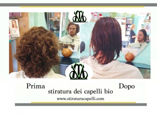 Stiratura dei capelli bio
