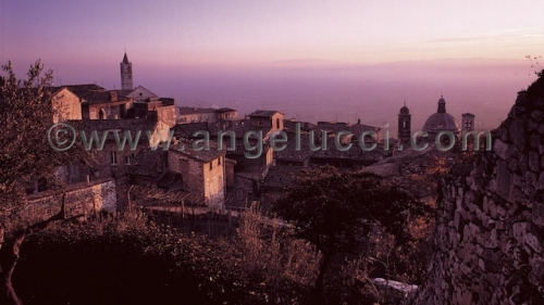 Tramonto ad Assisi