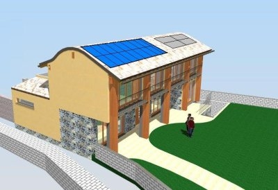 Nuovo edificio classe A+, comune di Chiavenna