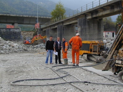 Consolidamento ed allargamento ponte dell'Adda localita' Grossotto
