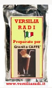 Busta preparato per granita al caffè