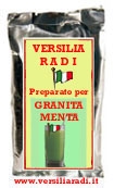 Busta preparato per granita menta