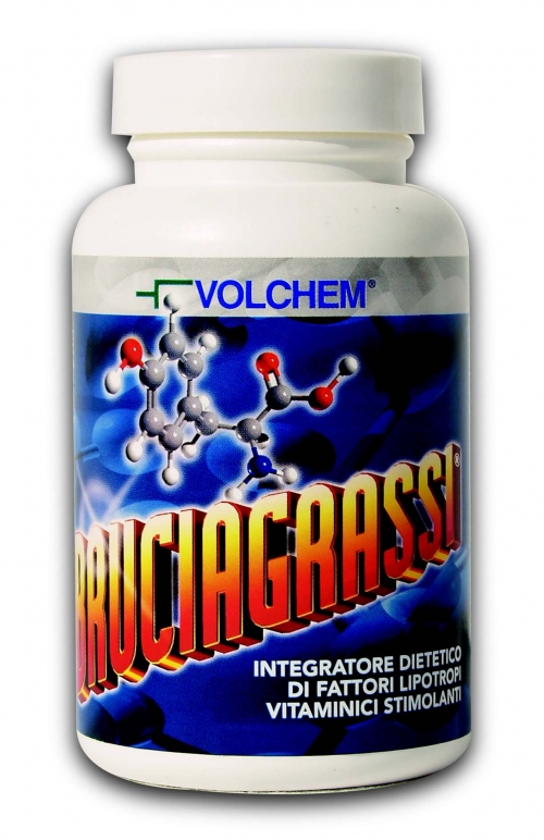 Fat Burner BRUCIAGRASSI 120 capsule da 460 mg permette di aumentare il metabolismo riducendo la formazione di grassi. Alimento dietetico.