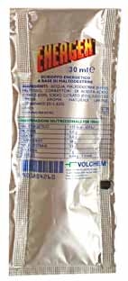 gel eneregetico ENERGEN 30 mlgusto arancia amara