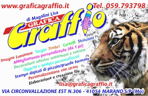 stampa digitale  promozionale oggettistica gadget cartelli striscioni biglietti da visita decorazioni automezzi  GRAFICA GRAFFIO