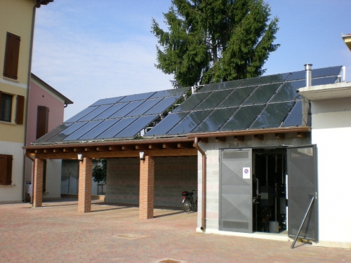 Impianto solare termico per condominio (19 Appartamenti)