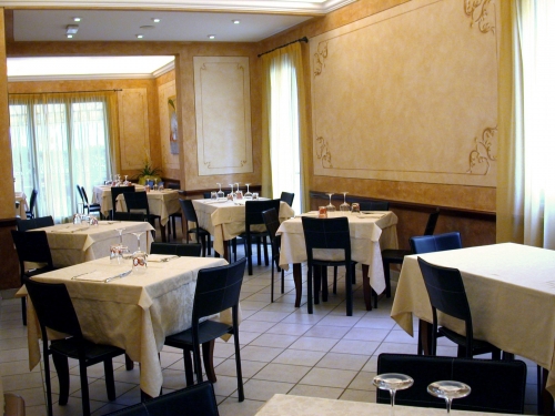 Il ristorante Pepolino dell'Hotel Santa Lucia 