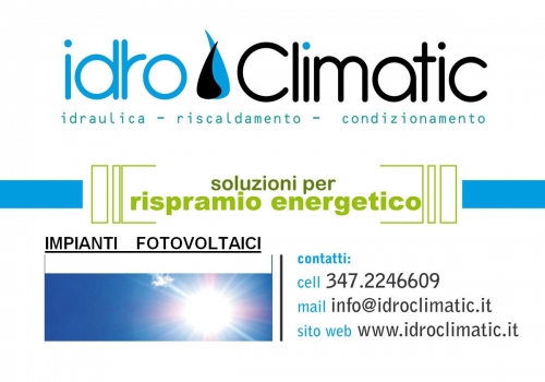 IMPIANTI DI CLIMATIZZAZIONE RISCALDAMENTO ENERGIE ALTERNATIVE
