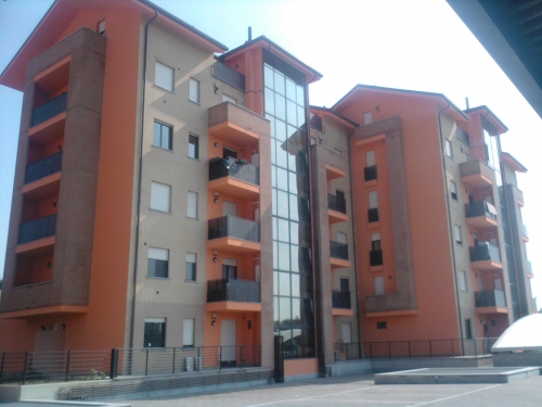 monoblocchi e facciata
