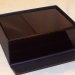 cofanetto laccato nero con scatola