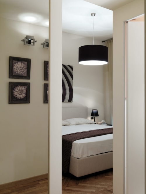 mini appartamento a Milano particolare zona notte