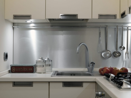 Mini appartamento a Milano particolare cucina