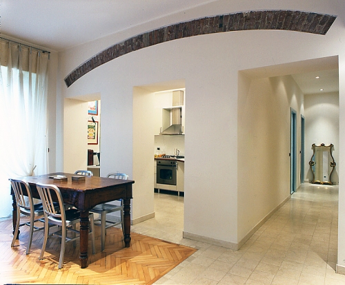 Appartamento a Milano fine 800 particolare cucina