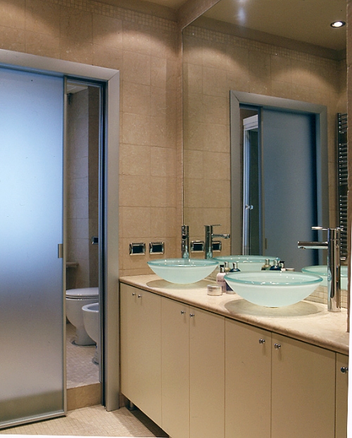 Appartamento a Milano fine 800 particolare bagno