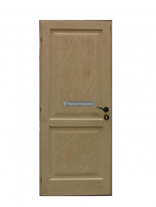 porta in legno di castagno rustica