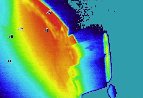 controllo coibentazione forno mediante Termografia ad infrarossi