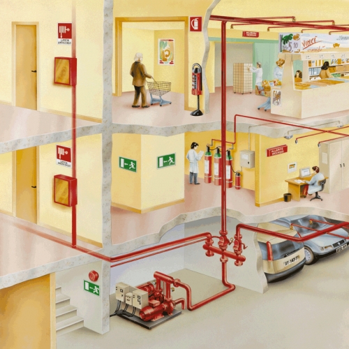 Impianto antincendio