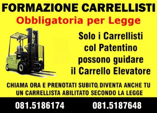 Patentino Carrellisti