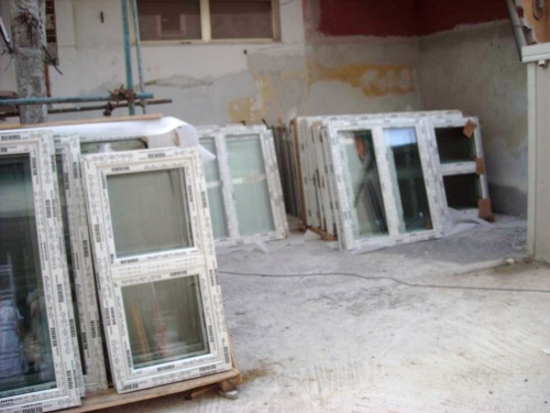 Lavori eseguiti Infissi in pvc REHAU