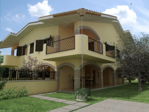 Villa quadrifamiliare 3D, il Geometra Edoardo Loreto ci affida lo sviluppo 3D del suo progetto.
